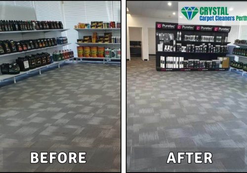 Before and after pictures of our Carpet Cleaning services